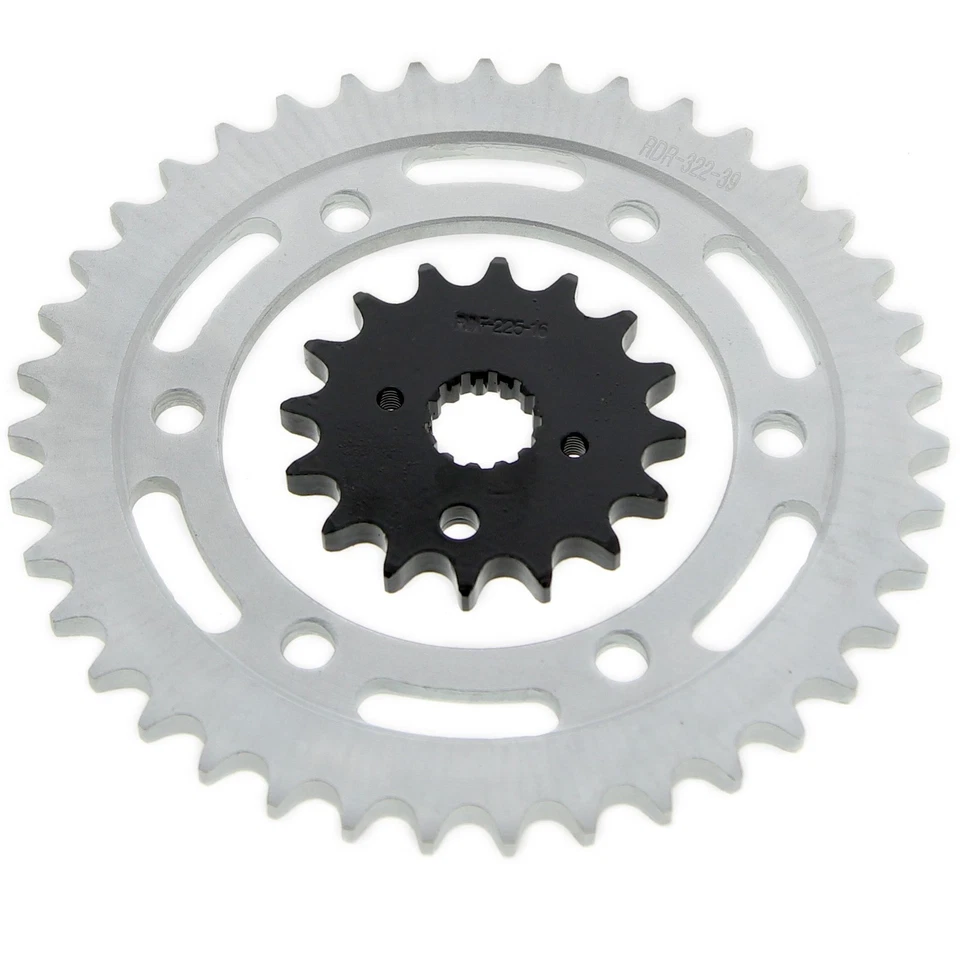 Piñones delanteros y traseros Kawasaki Ninja 600R ZX600 1988 1989 1990 1991 1992 16/39 Foto 1 de 1