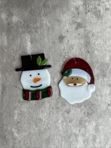 Longaberger - Ornaments - Santa & Snowman Ornament Set - Picture 1 of 6