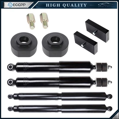 2" F + 1" R Leveling Kit & Shock Strut For Ford F-250 Super Duty 2WD 2000-2004 - Image 1 of 4