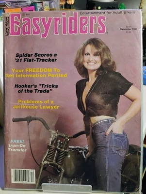 December 1981 VINTAGE EASY RIDERS MAGAZINE BAGGED AND BOARDED NICE! - Image 1 of 3