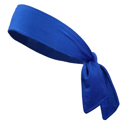 Head Tie Hair Back Band Sports Headband Men Women Ninja Bandana Wrap Sweatband - Image 1 of 4