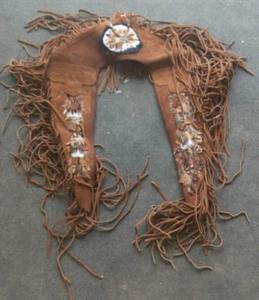 Leather Shawl: S. Hyde For Signature Rugs Dallas Texas - Picture 1 of 4