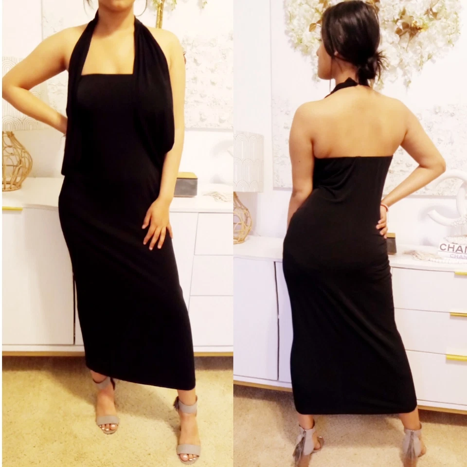 BCBGeneration Metallic Cut out Dress Size Small