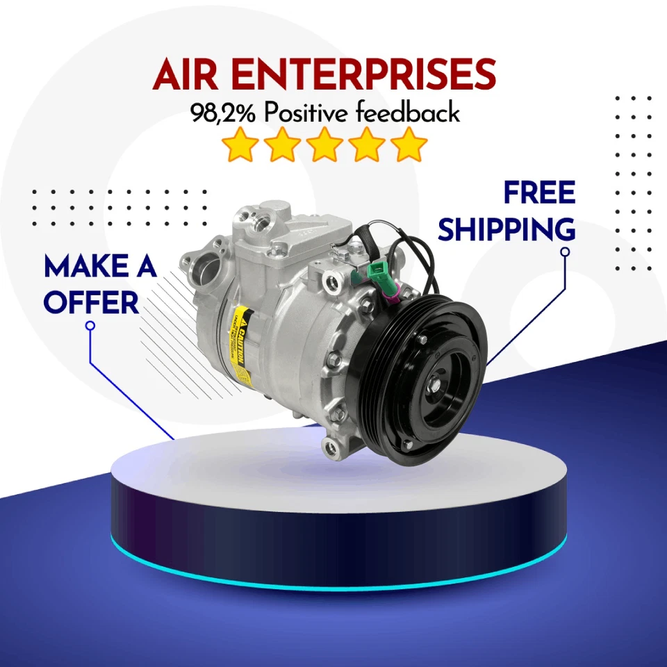 Compressor A/C Fit AUDI A4 2000, Volkswagen Passat 2001-2005 Foto 1 de 1