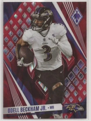 2023 Phoenix Odell Beckham Jr Red Seismic 109/199 Baltimore Ravens #60 - Image 1 of 2