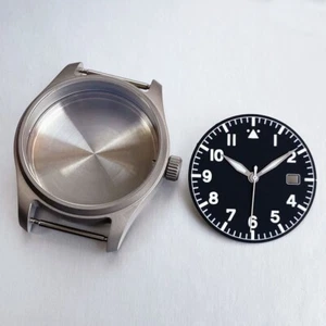 Caja de reloj antialérgico de cristal de zafiro con caja de titanio de 39 mm compatible con NH34 NH35 NH36 - Imagen 1 de 16