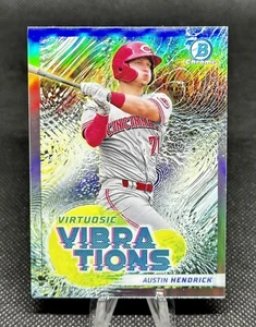 2022 Bowman Austin Hendrick Virtuosic Vibrations #VV-9 Cincinnati Reds - Picture 1 of 2