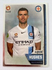 #95 Aaron Hughes | Melbourne City | 2015/16 TnP Card | Silver Parallel