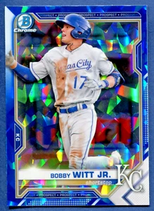 Bowman 2021 cromo zafiro Bobby Witt Jr. #BCP-1 - Imagen 1 de 2