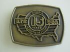 Vintage KUBOTA KTC USA 15 Years Headed for the Future Numbered Buckle