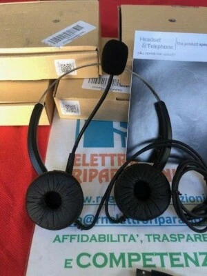 Cuffie USB con microfono cancellazione del rumore,comandi audio,USB, PC/Mac/Lapt - Immagine 1 di 4