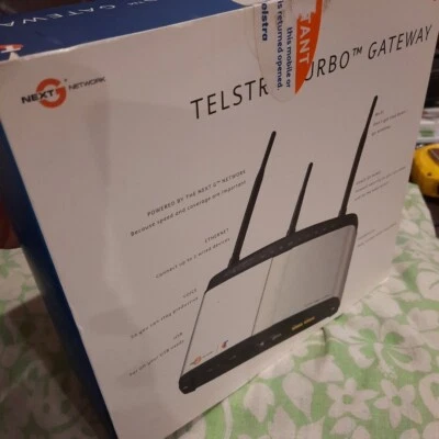 2010 TELSTRA NEXTG TURBO GATEWAY NETCOMM 3G10WVT 3G Only NIB Collectible Retired - Image 1 of 4