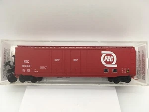 N SCALE Micro Train MTL 03600060 50' Standard Boxcar FEC 5022 Florida East Coast - Picture 1 of 9