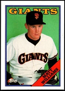 Matt Williams 1988 novato radiocontrol #372 ¡Envío gratuito! - Imagen 1 de 2