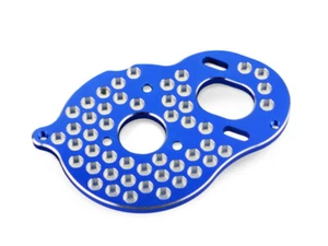 JConcepts 24281 3 Gear Transmission Motor Plate Blue - Picture 1 of 2