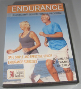 ENDURANCE Eldergym Senior Fitness Program Doug Schrift  DVD NEW