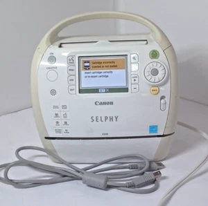 IOB Canon Selphy ES40 LCD Screen Voice Input USB Compact Digital Photo Printer - Picture 1 of 9