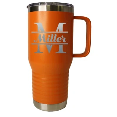 Taza de café aislada personalizada de 20 oz con mango Foto 1 de 3