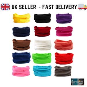 Multi-function Seamless Stretch Fit Bandana/Headscarf/Face Mask - FAST POST 🚚 - Picture 1 of 11
