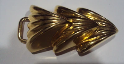 复古 Alexis Kirk 签名金色皮带扣 3 — 第 1/3 张图片