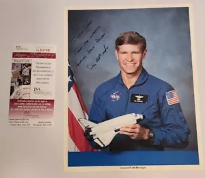 Donald R McMonagle Signed JSA COA 8x10 Photo Autograph Auto Astronaut NASA - Picture 1 of 3