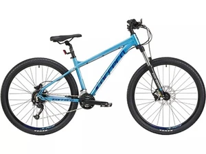 Carrera Vulcan Womens 18 Speed Alloy Mountain Bike - Small 14'' Frame - Blue A - Picture 1 of 22