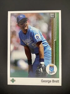 1989 Upper Deck #215 George Brett Kansas City Royals - Picture 1 of 2
