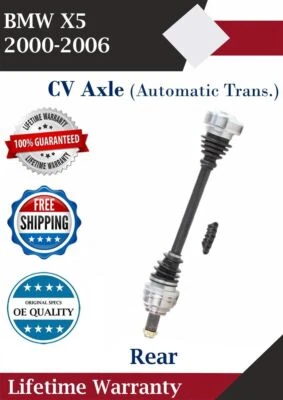 Nuevo eje trasero OE para BMW X5 2000-2006 3,0 L 4,4 L garantía de por vida Foto 1 de 4