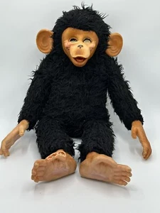 Vintage/Antique Gund Creation Monkey Plush with Rubber Face 20" Height RARE - Picture 1 of 22