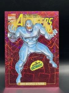 2024 Marvel Masterpieces ULTRON 98V Cover Variant Pink Lasers 546/692 ๐ฅ - Picture 1 of 2
