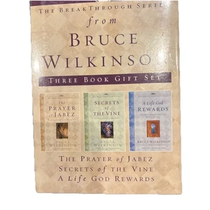The Breakthrough Series from Bruce Wilkinson Three Book Gift Set - Picture 1 of 6