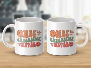 Funny Sarcastic Coffee Mug Gift for Friends, White Ceramic 11oz Coffee Cup - Picture 1 of 7