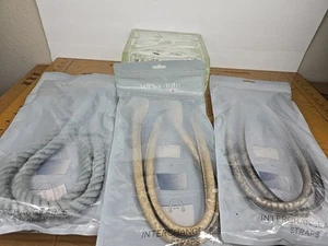 Jen & Co Versa Tote Lot 3 Set 24" Interchangeable Purse Bag Straps Vegan Leather - Picture 1 of 13