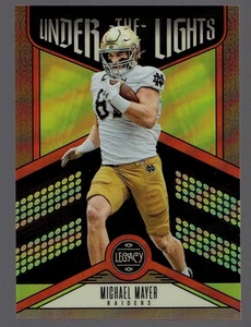 2023 Panini Legacy Michael Mayer Under The Lights Copper Prizm Rookie 085/100 - Bild 1 von 2