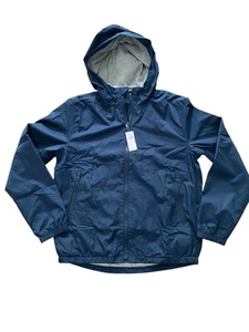 Gap Kids XXL 14/16 Zip Up Hooded Jacket Lined Rain Windbreaker - Picture 1 of 7
