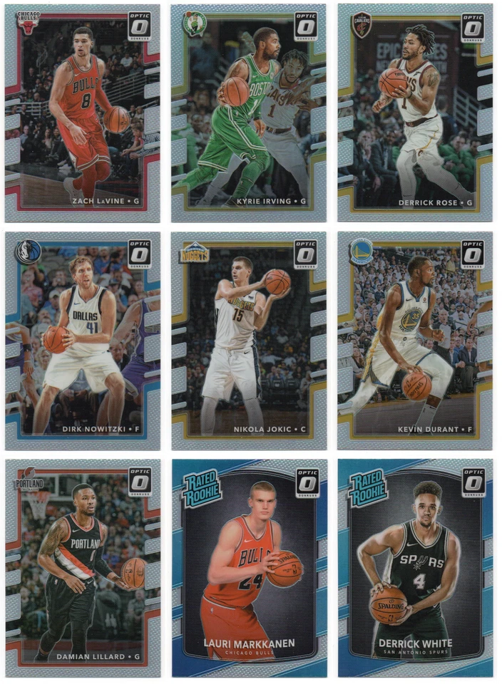 2017-18 Donruss Optic Holo Prizms Silver Refractors - Pick Any - Large Selection - Image 1 of 1