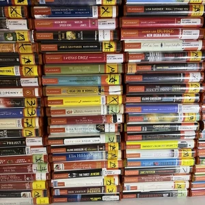 Lot of 218 Playaways Audio Books EX-Library Fiction Neil Gaiman, Hilderbrand Etc - Picture 1 of 14