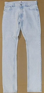 Tommy Hilfiger X Lewis Hamilton Light Denim Jeans Mens Size 32W 34L Like New - Picture 1 of 10