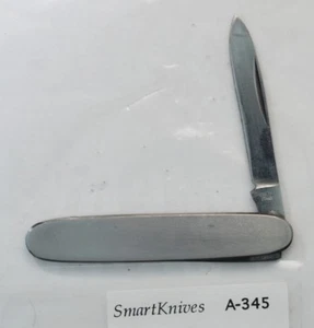 Cuchillo Italia Inox hoja única con cuerpo de acero inoxidable - muy bueno #A345 - Imagen 1 de 6