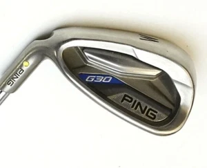 Left Handed Ping G30 Yellow Dot Pitching Wedge Ping CFS Regular Steel Shaft - Picture 1 of 4