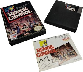 Nintendo NES Game Cartridge : MTV REMOTE CONTROL  : Tested : CIB