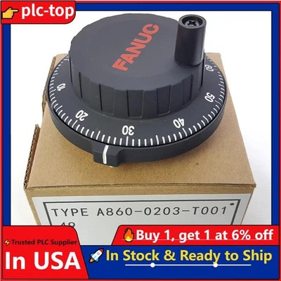 New In Box Fanuc A860-0203-T001 Electric Handwheel Manual Pulse Generator - Image 1 of 4