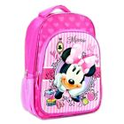 DISNEY MINNIE MOUSE 3D Pop Up Backpack Kids Girls Travel School Book Bag Pink NW