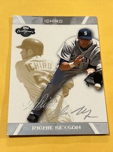 ⚾️ #170/225 Topps Co Signers ICHIRO RICHIE SEXSON SP 2007 Mariners #63