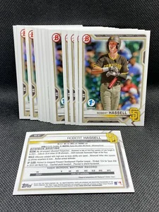 20X 2021 Bowman Draft 1st Edition ROBERT HASSELL LOT OF 20 CARDS PADRES BD-67 - Bild 1 von 1