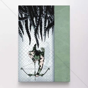 Green Arrow Poster Canvas DC Comic Book Cover Art Print #38270 - Bild 1 von 4