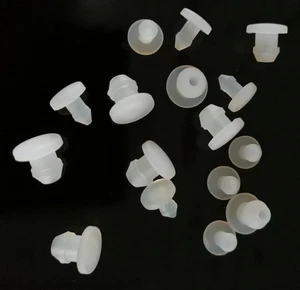 Transparent Silicone Rubber Hole Plugs Snap-on Blanking End Caps Seal Stopper - Picture 1 of 5