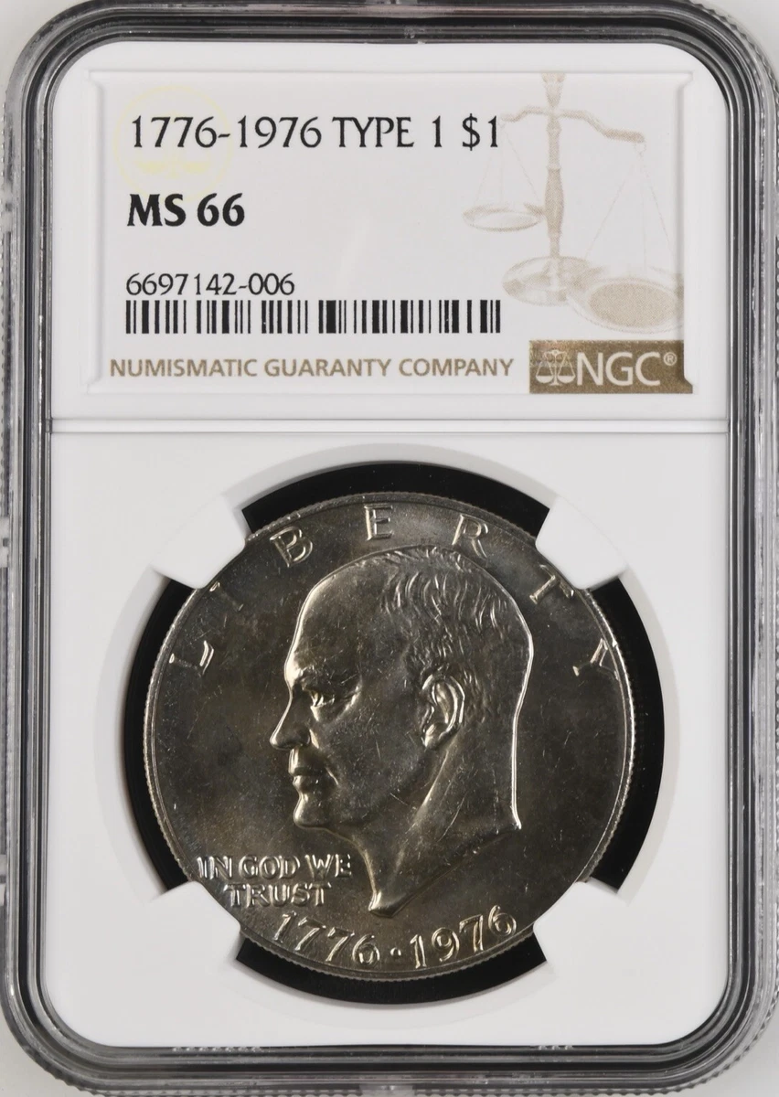 MS 66 Graded Eisenhower Dollars 1971-1978 for sale | eBay