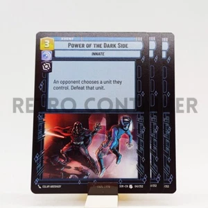 STAR WARS UNLIMITED SPARK OF REBELLION 041/252 U 3x Power of the Dark Side - Picture 1 of 1