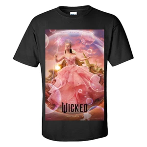 Wicked The Musical T Shirt Wicked Movie Glinda Shirt Graphic Tee S-XXXL - Picture 1 of 5